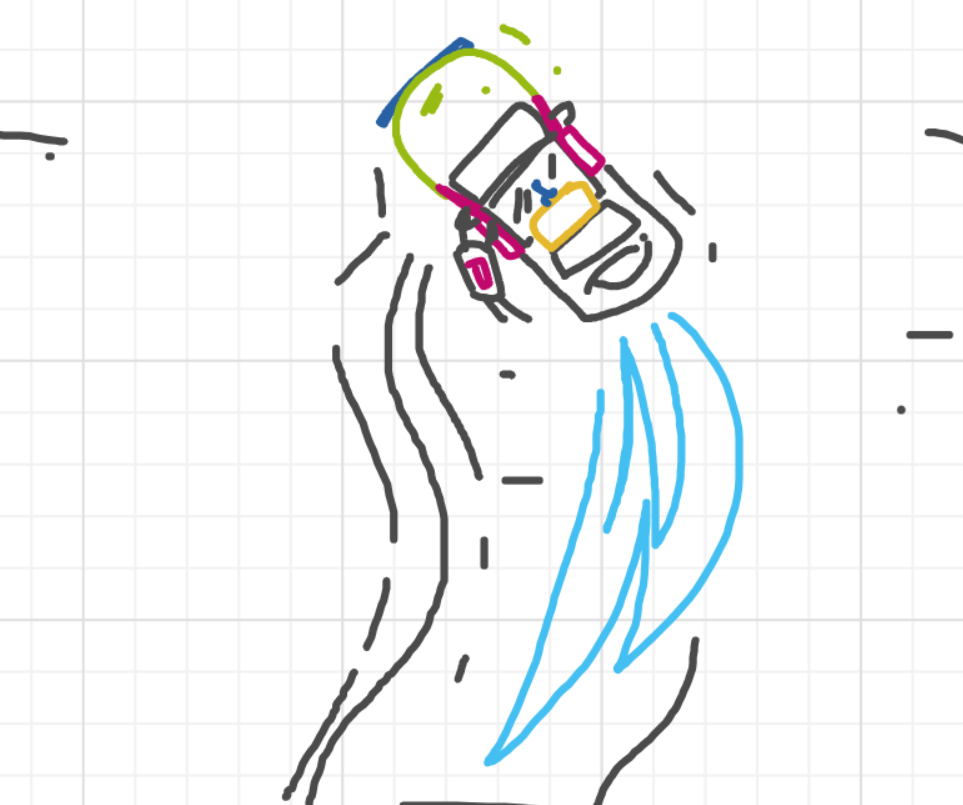 A panel from I've Been Everywhere, Man, episode nine of the Board Boards object show by Furretwalk/WalkingFurret.